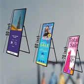 Kannettava digitaalinen juliste