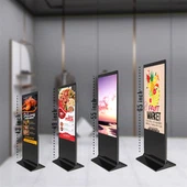 Digitaaliset opasteet LCD -mainontanäyttö